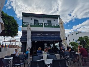  at Cafeteria Santo Zumo. Fruteria Zumeria in Lanzarote