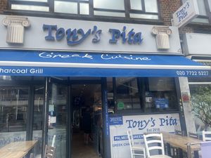   at Tony's Pita in North West London