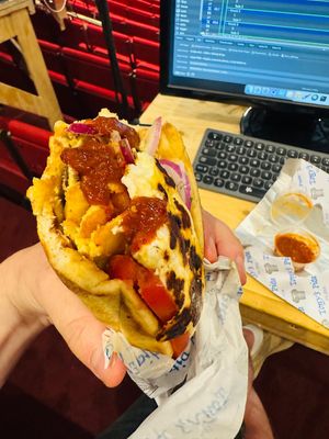   at Tony's Pita in North West London