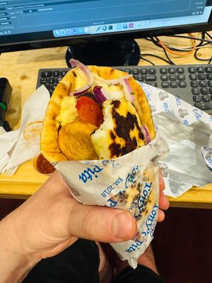   at Tony's Pita in North West London