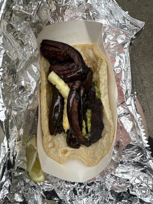 Eggplant taco   at Habana Outpost in New Orleans