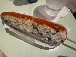 vegan grilled corn   at Habana Outpost in New Orleans