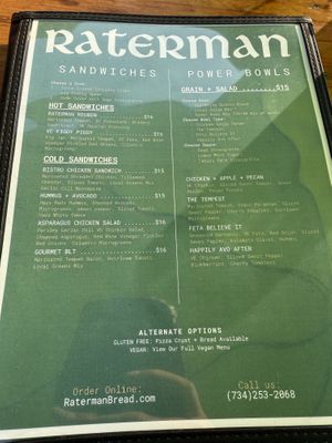   at Raterman Bread Haus & Bistro in Dexter