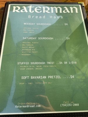   at Raterman Bread Haus & Bistro in Dexter