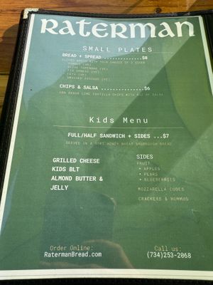   at Raterman Bread Haus & Bistro in Dexter