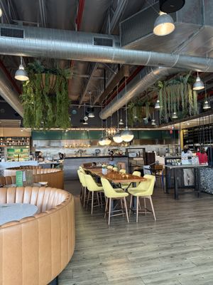 Indoor Seating   at Urban Plates in Manhattan Beach