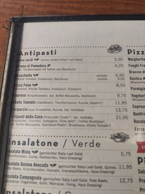 Appetizers at L'Osteria - Köln Hahnenstraße in Cologne