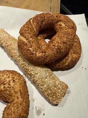 vegan börek & sesame ring  at backWERK - Europaplatz in Moenchengladbach