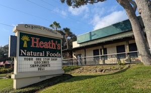 exterior at Heath's Natural Foods in New Smyrna Beach