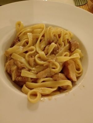 Tagliatelle at Ristorante Grano Libero in Pisa