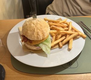 Vegan Burger at Ristorante Grano Libero in Pisa