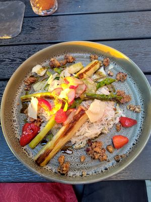 Spargel-Risotto at Restaurant Freigeist in Bad Kreuznach