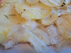 Vegan potato-pizza at Pizzeria Pazzo Pachino in Terni