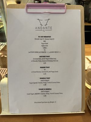   at Andante in Helsinki