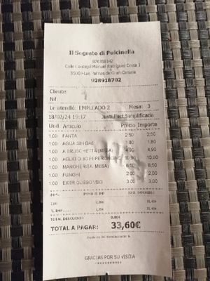  at Il Segreto Di Pulcinella in Gran Canaria