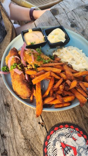 Kentucky Fried Aubergine menu at Warmoes in Utrecht