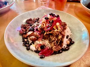 Paddenstoelen Rendang at Warmoes in Utrecht