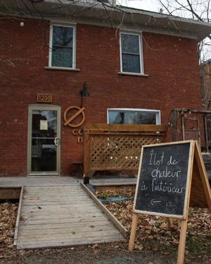 Exterior  at O Café Nordik - Maybe closed in Sherbrooke