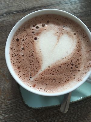 Kakao mit Hafermilch  at RheinSpaziert in Cologne