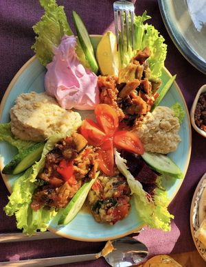   at Olive Garden in Istanbul