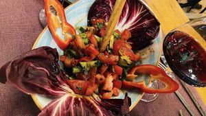   at Olive Garden in Istanbul