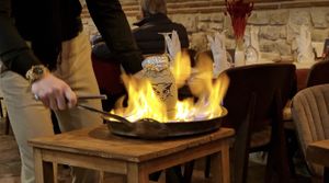   at Olive Garden in Istanbul