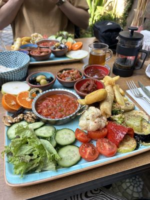   at Olive Garden in Istanbul