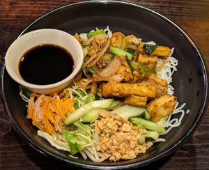 Stir Fried Tofu Vermicelli at Pho Zen in Happy Valley