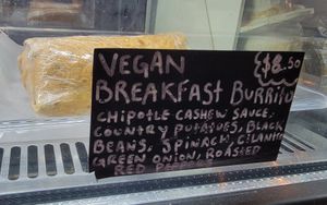 Burritos. at Old Shasta Coffee Company in Redding