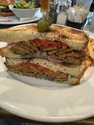 Tempeh sandwich  at Busboys and Poets - Shirlington in Arlington