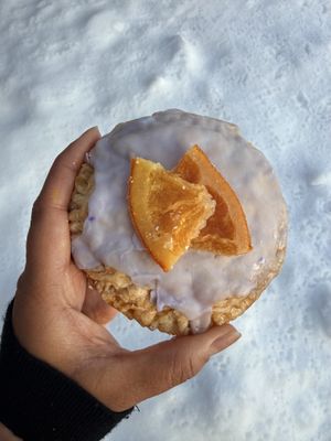‘Lady Marmalade’ pocket tart. Sooo good! 🍊   at Ruthie Roux Bakery - Pop Up in Dayton