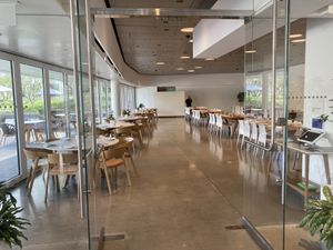 Interior dining area  at Verdant in Costa Mesa