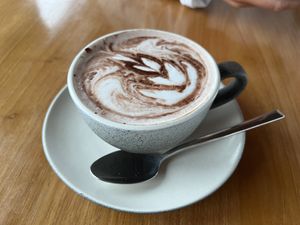 Hot chocolate  at Giriwood Hotel & Villa in Wanagiri