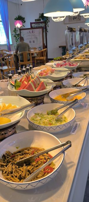  at Fengshanzhai Vegetarian Restaurant 奉善斋素食餐厅 in Qingdao