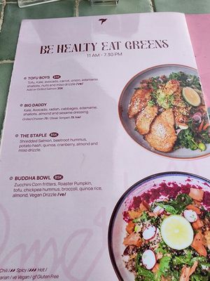 Menu 1 - September 2024 at Paperhills in Kintamani