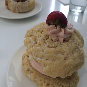 shortcake  at Peacefood Cafe - Downtown in New York City