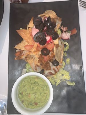 Macho Nachos at Peacefood Cafe - Downtown in New York City