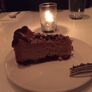 Peanut Butter Cheesecake  at Peacefood Cafe - Downtown in New York City