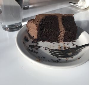 Very rarely do I end up with a dessert pic that hasn’t been half eaten.   at Peacefood Cafe - Downtown in New York City