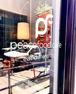   at Peacefood Cafe - Downtown in New York City
