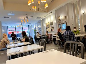 Inside  at Peacefood Cafe - Downtown in New York City