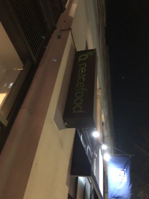 Front   at Peacefood Cafe - Downtown in New York City