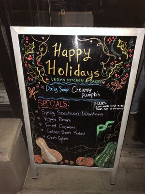 Outdoor   at Peacefood Cafe - Downtown in New York City