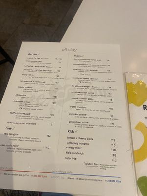   at Peacefood Cafe - Downtown in New York City