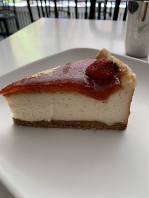 Berry cheesecake   at Peacefood Cafe - Downtown in New York City