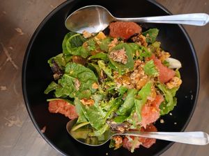 Beet salad at Peacefood Cafe - Downtown in New York City