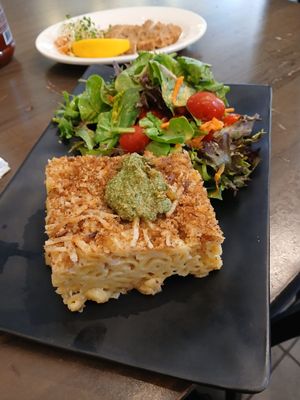 Vegan mac at Peacefood Cafe - Downtown in New York City