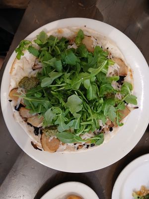 Pizza at Peacefood Cafe - Downtown in New York City