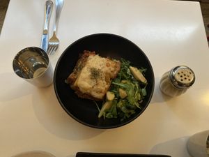 Lasagne   at Peacefood Cafe - Downtown in New York City