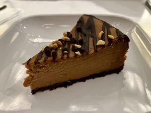 Peanut butter cheesecake   at Peacefood Cafe - Downtown in New York City